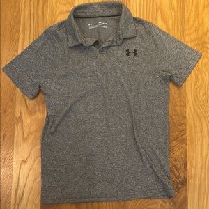 Under Armour Gray Performance Polo Shirt